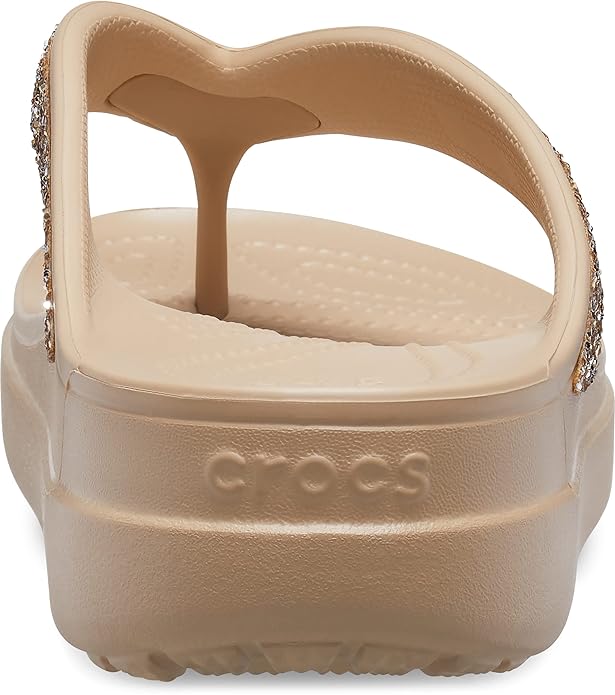 Crocs Women's Sloane Glitter Wedge Clog - View 5