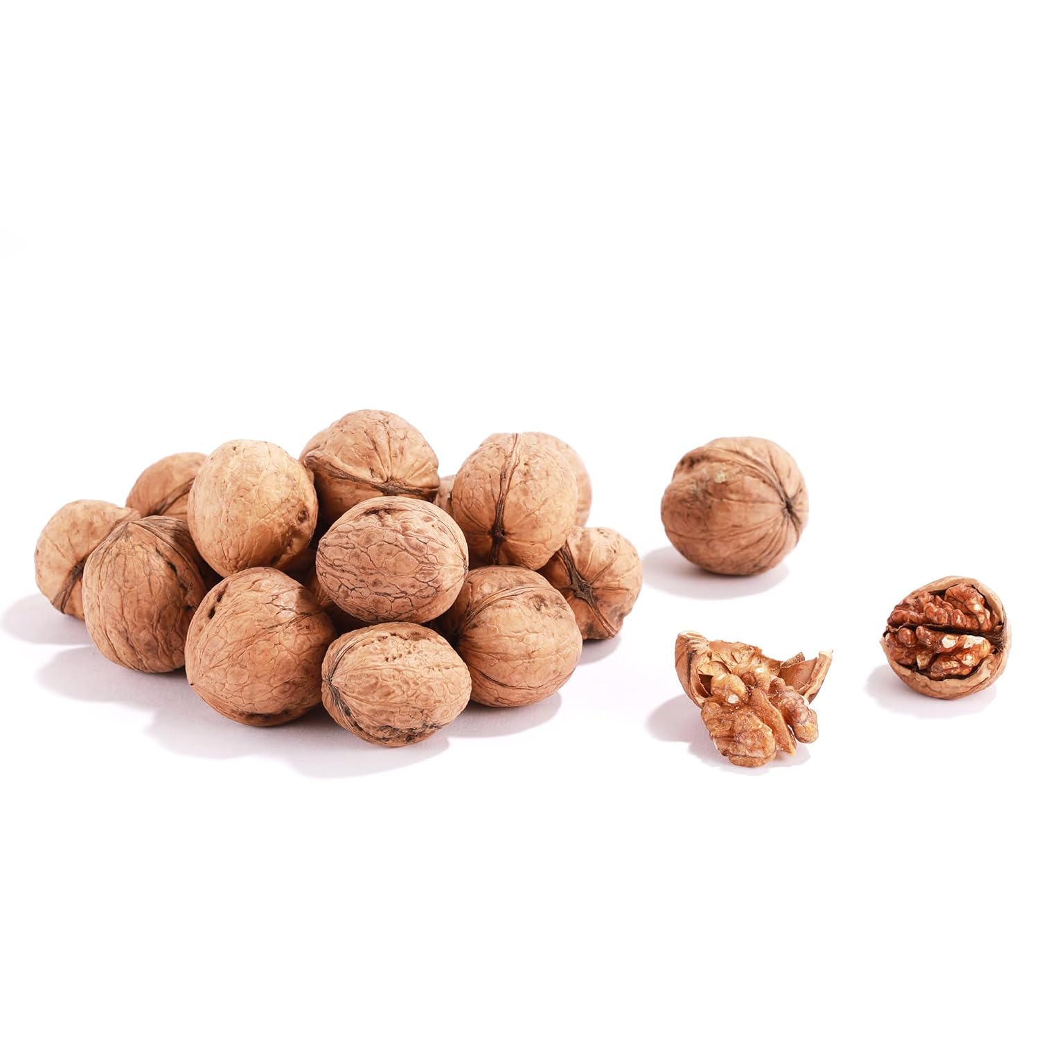 Kashmir Walnuts with Shell – 1kg | Fresh, Natural &amp; Unprocessed Dry Fruits | Rich in Omega-3 | Boosts Brain &amp; Heart Health - View 3